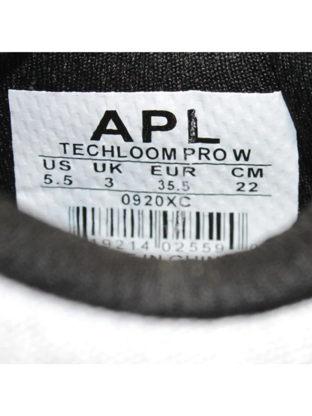 APL Athletic Propulsion Labs Women's Techloom Pro Black/Heather Grey/White 5.5